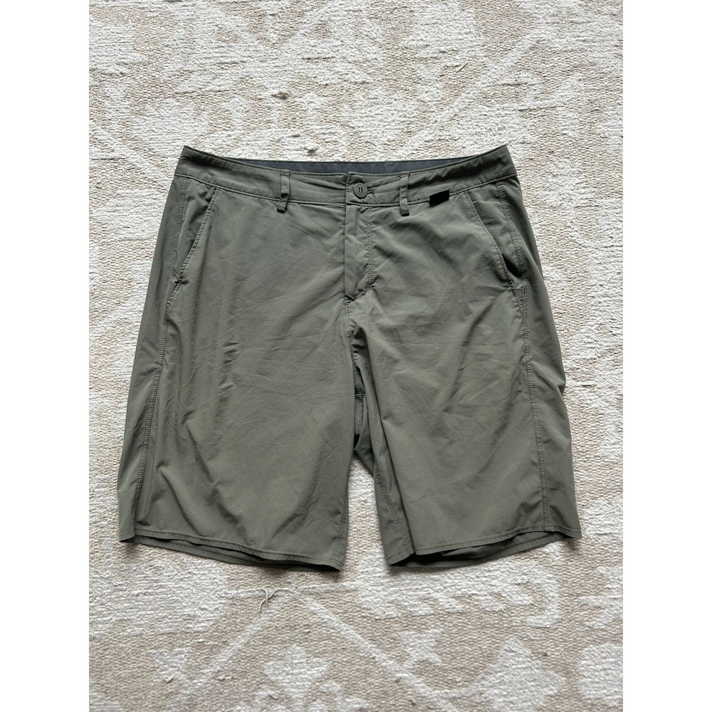 Patagonia Board Shorts Hydro Series Green Size 30 Lightweight 7" Inseam Swim